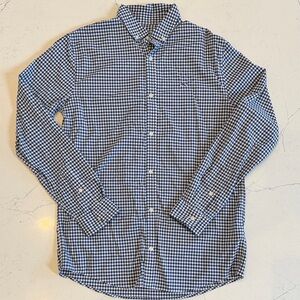 Vineyard Vines Blue and White Gingham Shirt